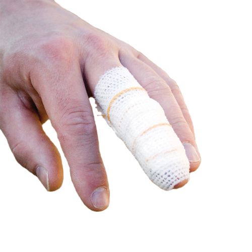 dressing a cut finger How to Apply Finger Bandages: My Dog Bite Injury