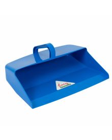 Large Blue Dustpan 30cm – Durable Polypropylene, Extra Wide Cleaning Pan