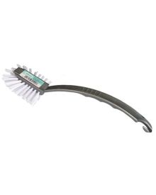 Washing-Up Brush With Scraper Grey