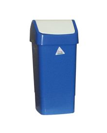 50 Litre Swing Top Waste Bin – Red, Blue, Green, Yellow & White | Hygienic & Durable