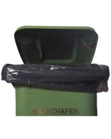 Black Wheelie Bin Liners – Light/Medium Duty – 100 Sacks | 100% Recycled