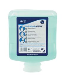 6x1L Cartridge Deb Estesol Hair & Body Wash Shower Gel