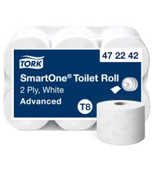 Tork T8 SmartOne Toilet Tissue Centrefeed Roll 2 Ply 13.6x18cm