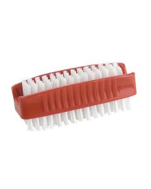 Double Sided Nail Brush – Stiff Nylon Bristles 90mm – Effective Hand & Nail Cleaner
