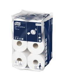 Tork T9 SmartOne Mini Toilet Tissue Centrefeed Roll 2 Ply 13.4x18cm
