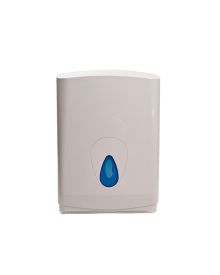 Modular Hand Towel Dispenser Large White – High-Capacity, Durable, Easy-to-Maintain for Busy Washrooms