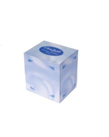 Cloudsoft Luxury White Facial Tissues – 2 Ply Cube Box (Pack of 24)
