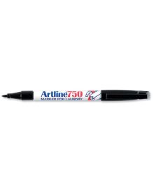 Artline 750 Black Laundry Marker – Permanent Fabric Marker for Clothing & Linens