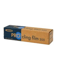Cling Film 30cm x 300m in Tamper-Proof Cutter Box – Food Safe & Durable