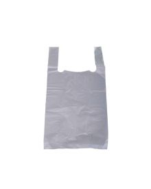 Pedal Bin Liner White Medium Duty with Tie Handles – 10x100 Liners