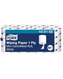 Tork M1 Mini Centrefeed White 1 Ply 20cmx120m
