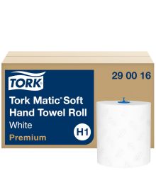 Tork Matic H1 Soft Premium Hand Towel Roll White 2 Ply