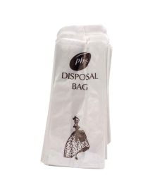 Sanitary Towel Paper Disposal Bags – Strung Together – Pack of 100