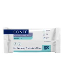 Conti Super Soft Patient Cleansing Dry Wipes Large 30x28cm