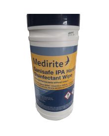 Medirite Sanisafe 70% IPA Disinfecting Hard Surface Wipes
