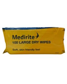 Medirite Standard Soft Dry Wipes Large 30x28cm – Sensitive Skin, 2800 Wipes