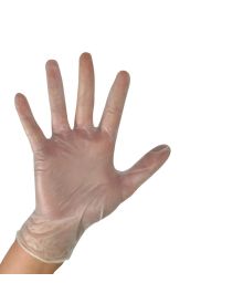 Vinyl Powder Free Glove Clear Non Sterile S/M/L/XL