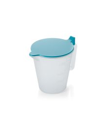 Measuring Jug Graduated Plastic with Lid 1000ml