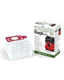 Henry & Numatic Vacuum HEPAflo Bags x10 – Replacement Vacuum Cleaner Bags with HEPA Filter