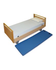 Foldable Crash Mat with Fastening Straps – High Density Foam Safety Mat for Low-Level Beds