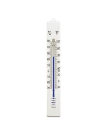Room Thermometer White ABS Plastic 25x175mm Range -30-+50C