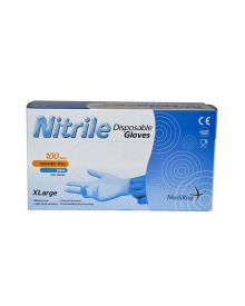 Medirite Nitrile Powder-Free Gloves Blue S/M/L/XL | Latex-Free Medical Gloves
