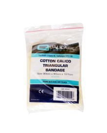 Triangular Bandage Calico 90cm x 127cm | Reusable First Aid Sling