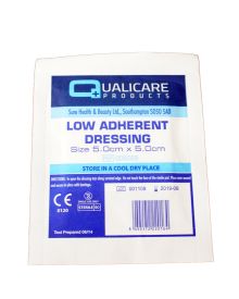 Low Adherent Dressing Pads Sterile 5cm x 5cm