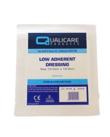 Low Adherent Dressing Pads Sterile 10cm x 10cm