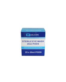 Sterile Eye Wash 20ml Pods – Pack of 25 | Quick & Gentle Eye Irrigation