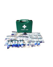 BSI First Aid Kit Workplace Small Aura Box – BS 8599-1 Compliant First Aid Supplies