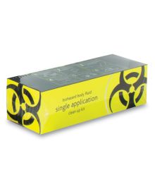 Body Fluid Spill Kit Single Use | Compact & Safe Spill Cleanup Kit