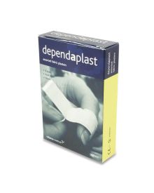 Sterile Assorted Fabric Plasters - 20 Pack | Comfortable & Flexible Wound Care