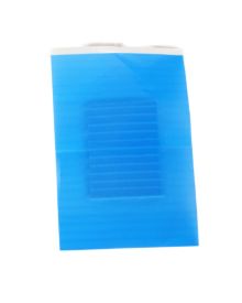 Blue Food Area Plasters – Sterile, Metal Detectable, Washproof (7.2 x 5cm, Pack of 50)
