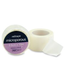 Microporous Tape 2.5cm x 10m – Breathable, Low Allergy Medical Tape for Dressings