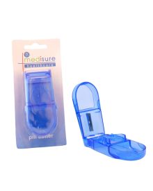 Pill and Tablet Splitter with Built-In Blade | Safe & Easy Tablet Cutting