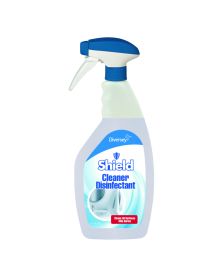 Shield Cleaner Disinfectant Spray 750ml | Multi-Surface Bathroom Cleaner – Pack of 6
