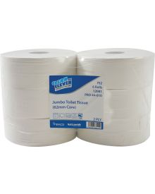 Clean and Clever PJ2 Maxi Jumbo Toilet Roll 2 Ply 400m C62mm