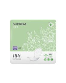 Lille Suprem Light Extra Incontinence Pads – Discreet Protection for Light to Moderate Bladder Weakness (280 Pads)