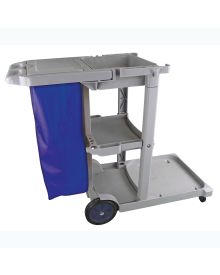 Jolly Trolley A Compact Cleaning Cart Complete With Bag