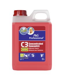 Flash C3 Disinfecting Washroom Cleaner 2x2L – Professional Use | P&G