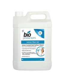 Lemon Floor Gel Maintenance Cleaner 2x5L | Low-Foam, Fresh Scent, Multi-Surface Use