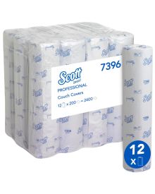 Scott Blue Couch Cover Roll 1 Ply 200 Sheets | Durable Healthcare Protection