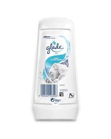 Glade Solid Gel Air Freshener Clean Linen – 150g (Pack of 8) | Long-Lasting Freshness
