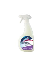 Clean and Clever Odour Digester Trigger Spray – Deep Carpet Odour Removal, Lemon Scent, 6x750ml
