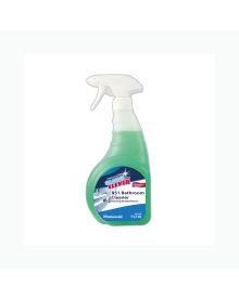 Clean & Clever BS1 Bathroom Cleaner – Bactericidal Foam Cleaner with Fresh Lime Fragrance, 6x750ml