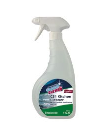 Clean and Clever CS1 Kitchen Cleaner – Bactericidal, Degreasing, Food Safe Spray (6x750ml)