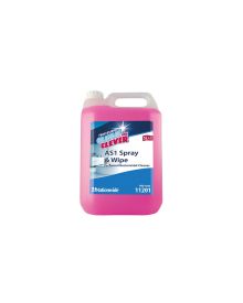 Clean and Clever AS1 Spray & Wipe Bactericidal Cleaner 2 x 5L – Ready to Use