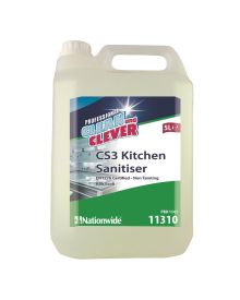 Clean and Clever CS3 Kitchen Cleaner & Sanitiser | Food-Safe, Fast-Acting Sanitisation