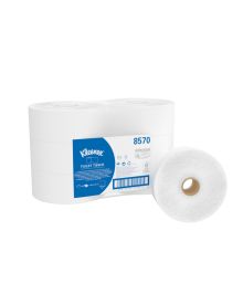 Kleenex® White Jumbo Roll Toilet Paper (8570) 2ply - 6 Rolls
